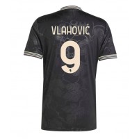 Juventus Dusan Vlahovic #9 Tretí futbalový dres 2025-26 Krátky Rukáv